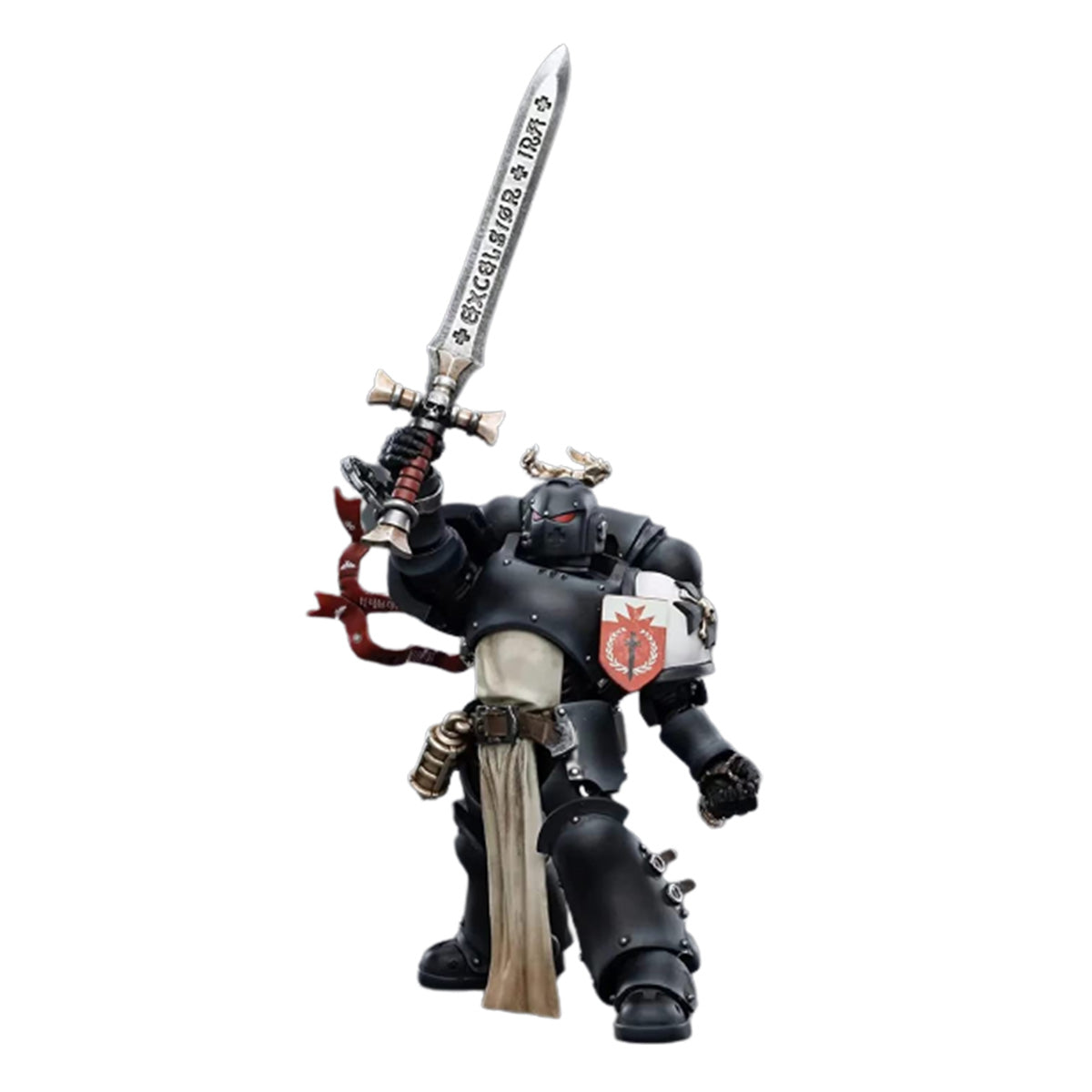 Warhammer Collectibles: 1/18 Scale Black Templars The Emperors Champion Rolantus