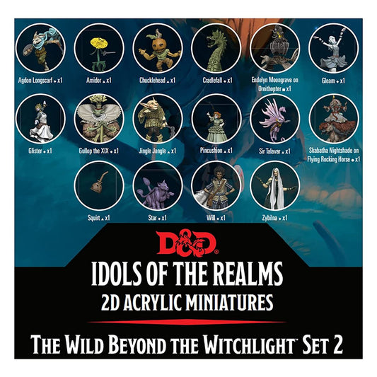 D&D Idols of the Realms The Wild Beyond The Witchlight 2D Set 2