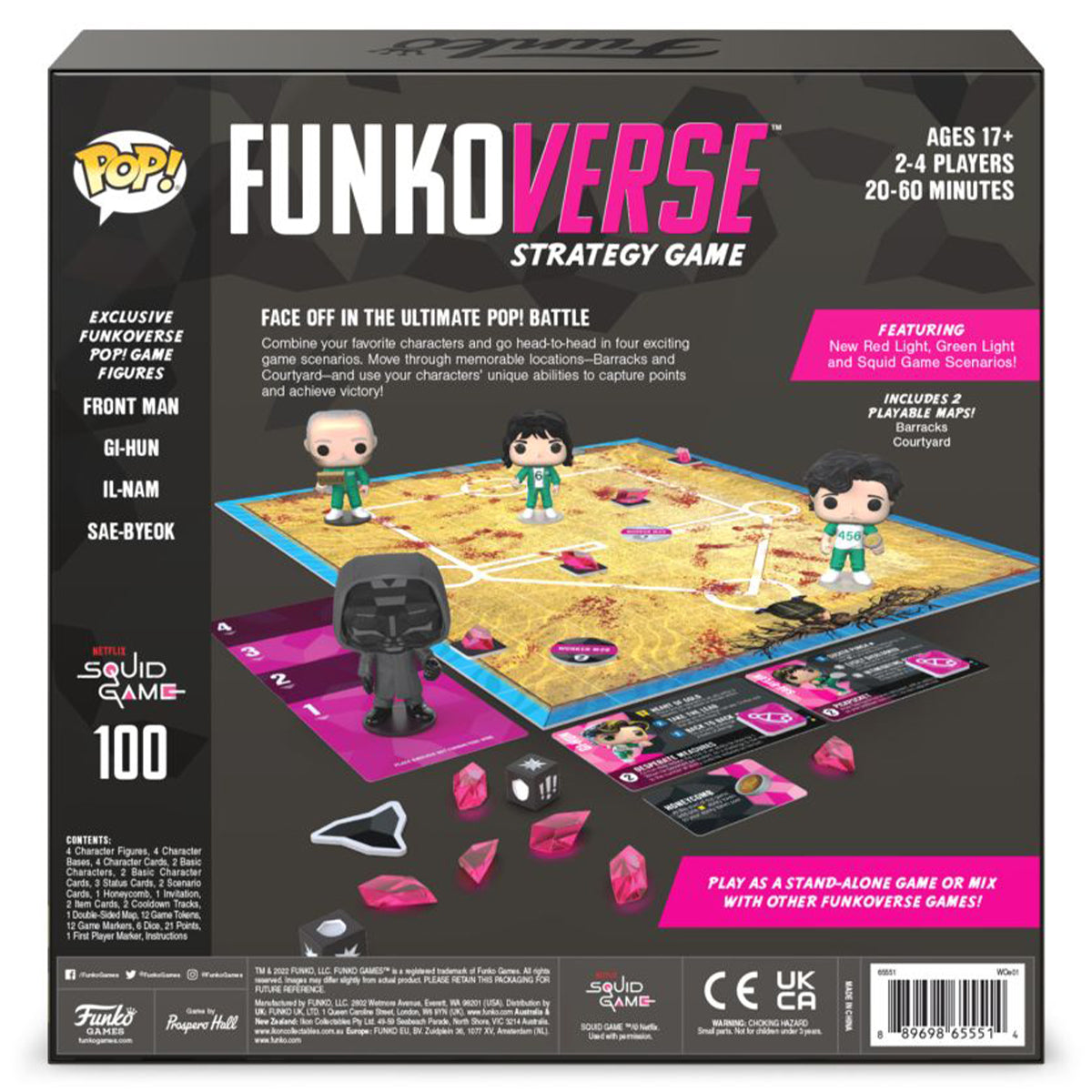 Funkoverse - Squid Game 4-pack Board Game