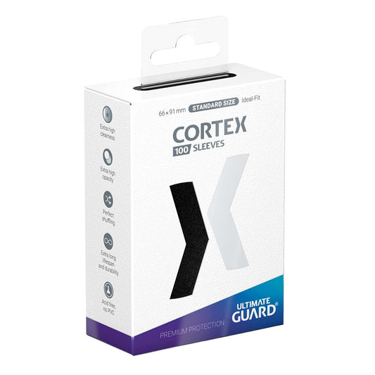 Ultimate Guard Cortex Sleeves Standard Size Black 100ct