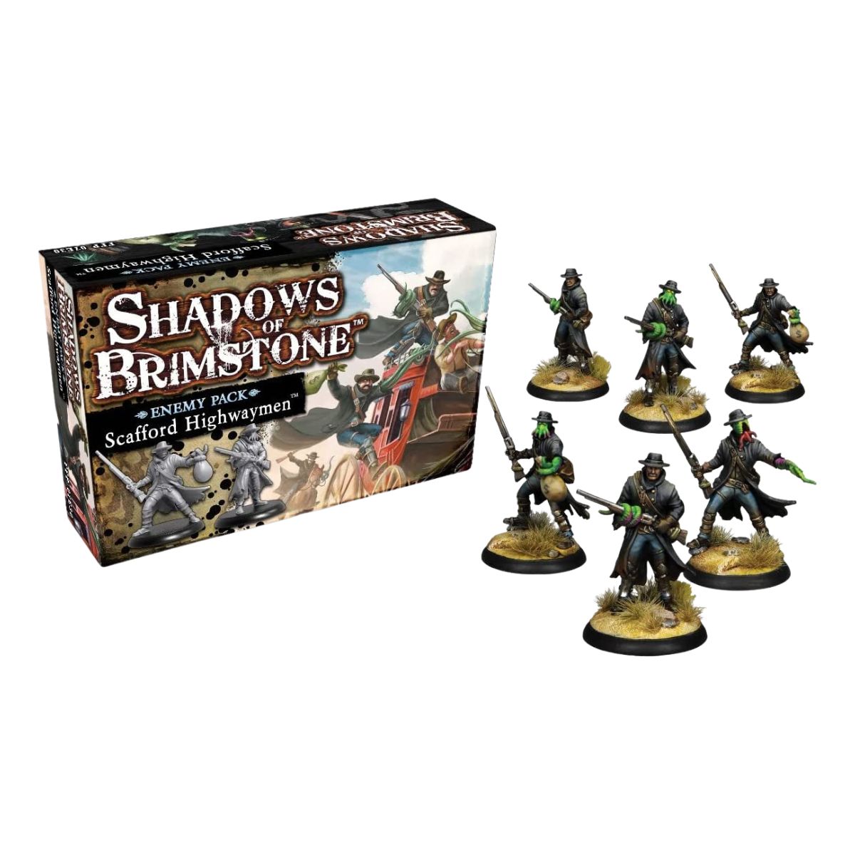 Shadows of Brimstone Scafford Highwaymen Enemy Pack