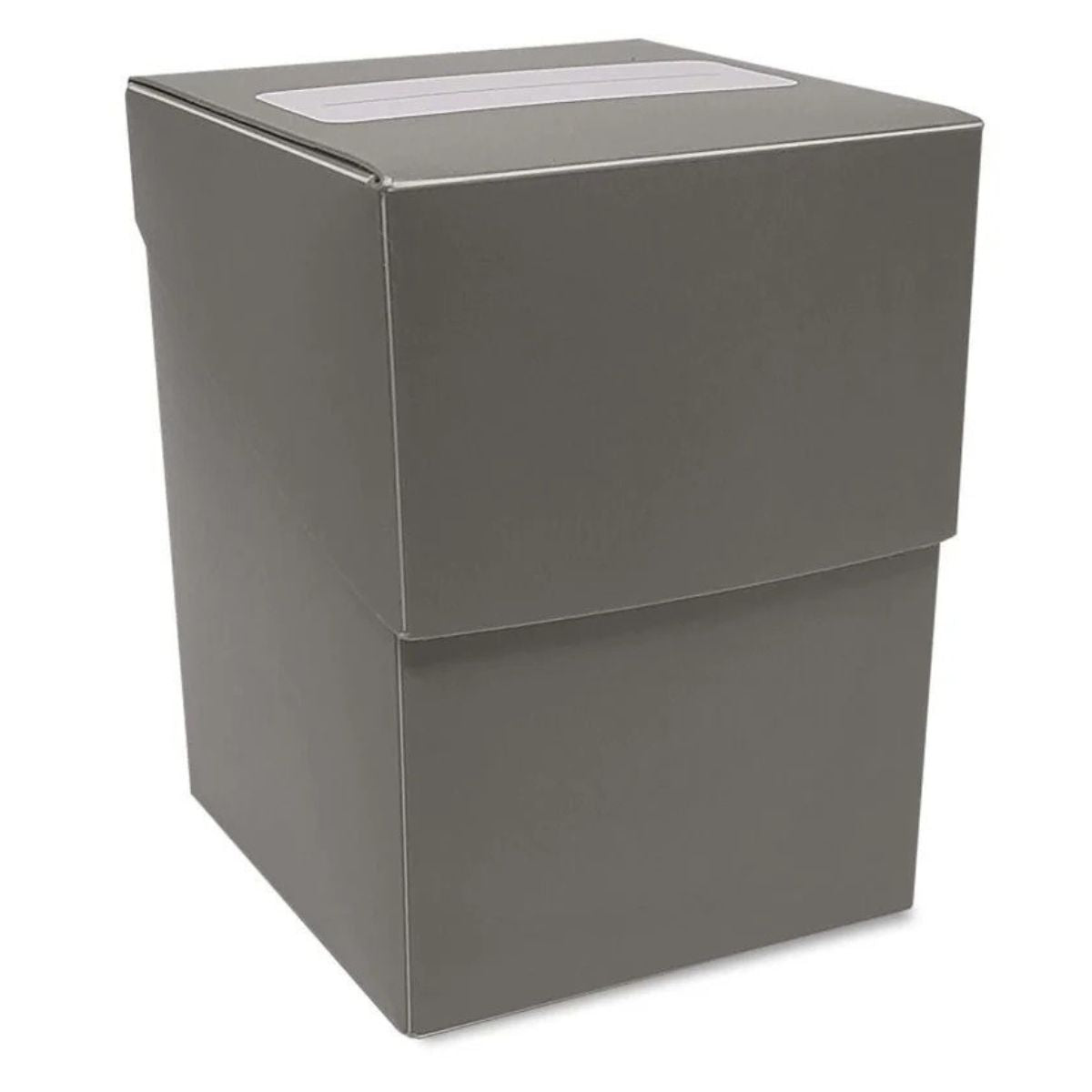 BCW Deck Case Box, Deck Protectors and Inner Sleeves Standard Elite2 Combo Pack Glossy Cool Grey