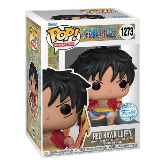 One Piece - Red Hawk Luffy US Exclusive Pop! Vinyl RS