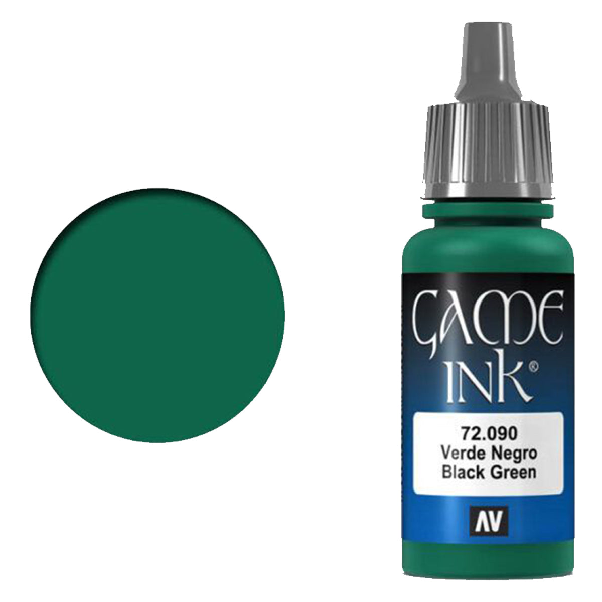 Vallejo Game Colour - Ink Black Green 17 ml