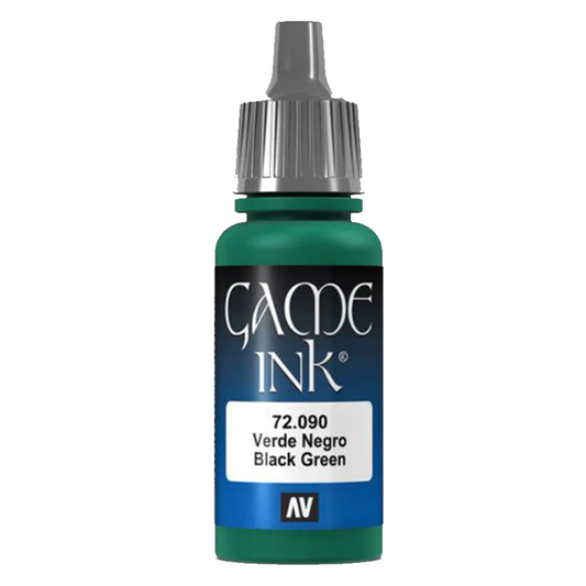 Vallejo Game Colour - Ink Black Green 17 ml