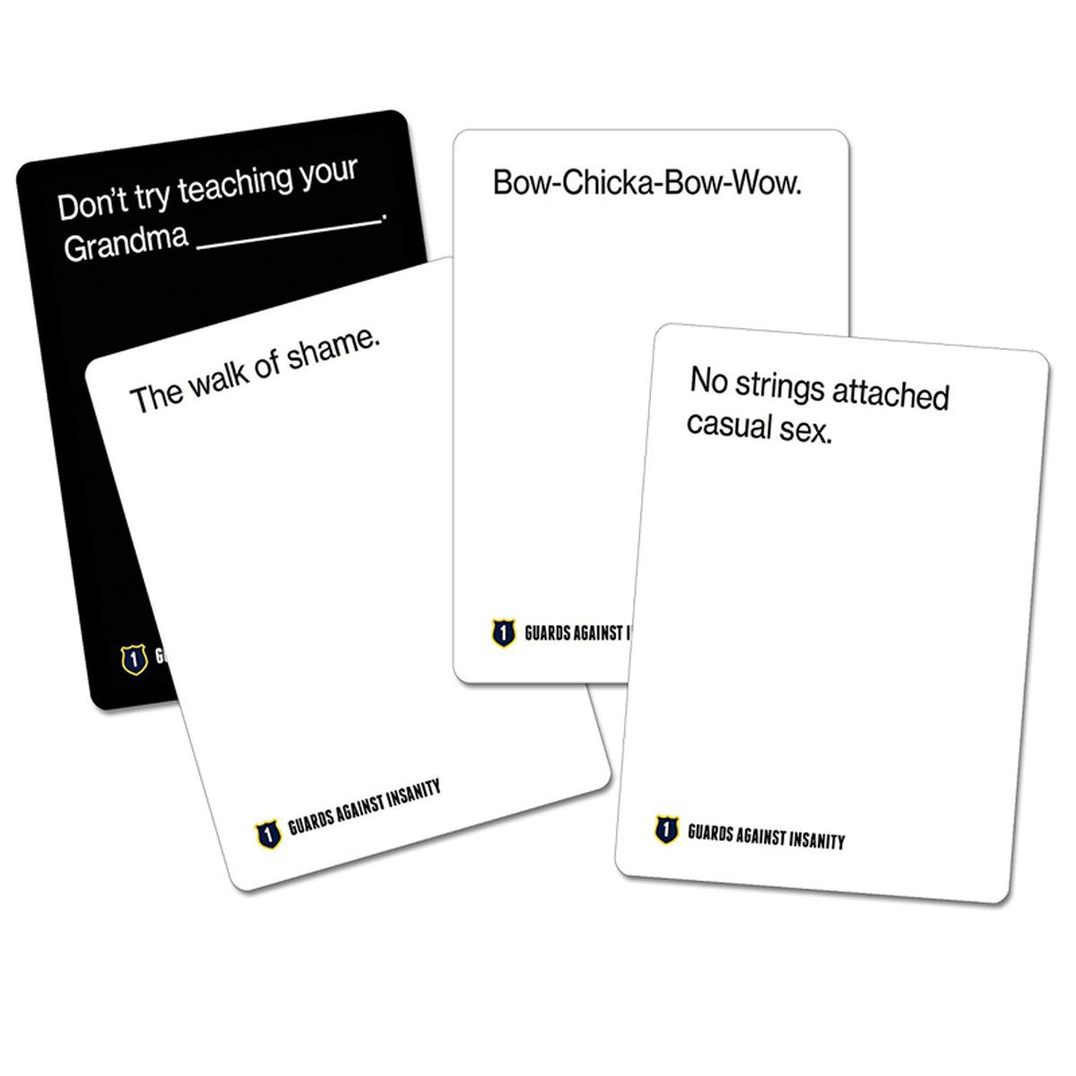 Guards Against Insanity Asylum Pack w/ 1-4 Edition Cards Against Humanity