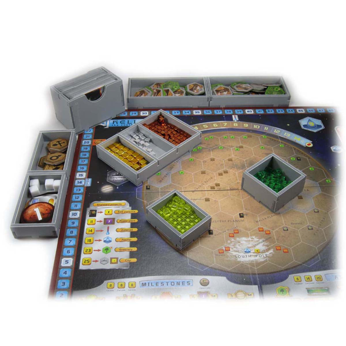 Folded Space Game Inserts Terraforming Mars