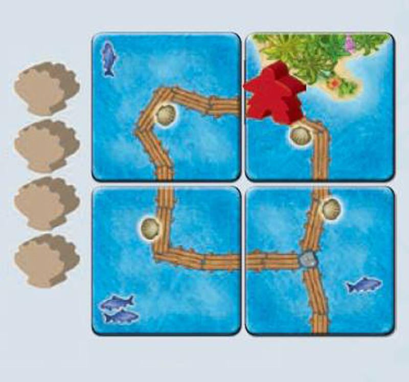 Carcassonne South Seas Board Game