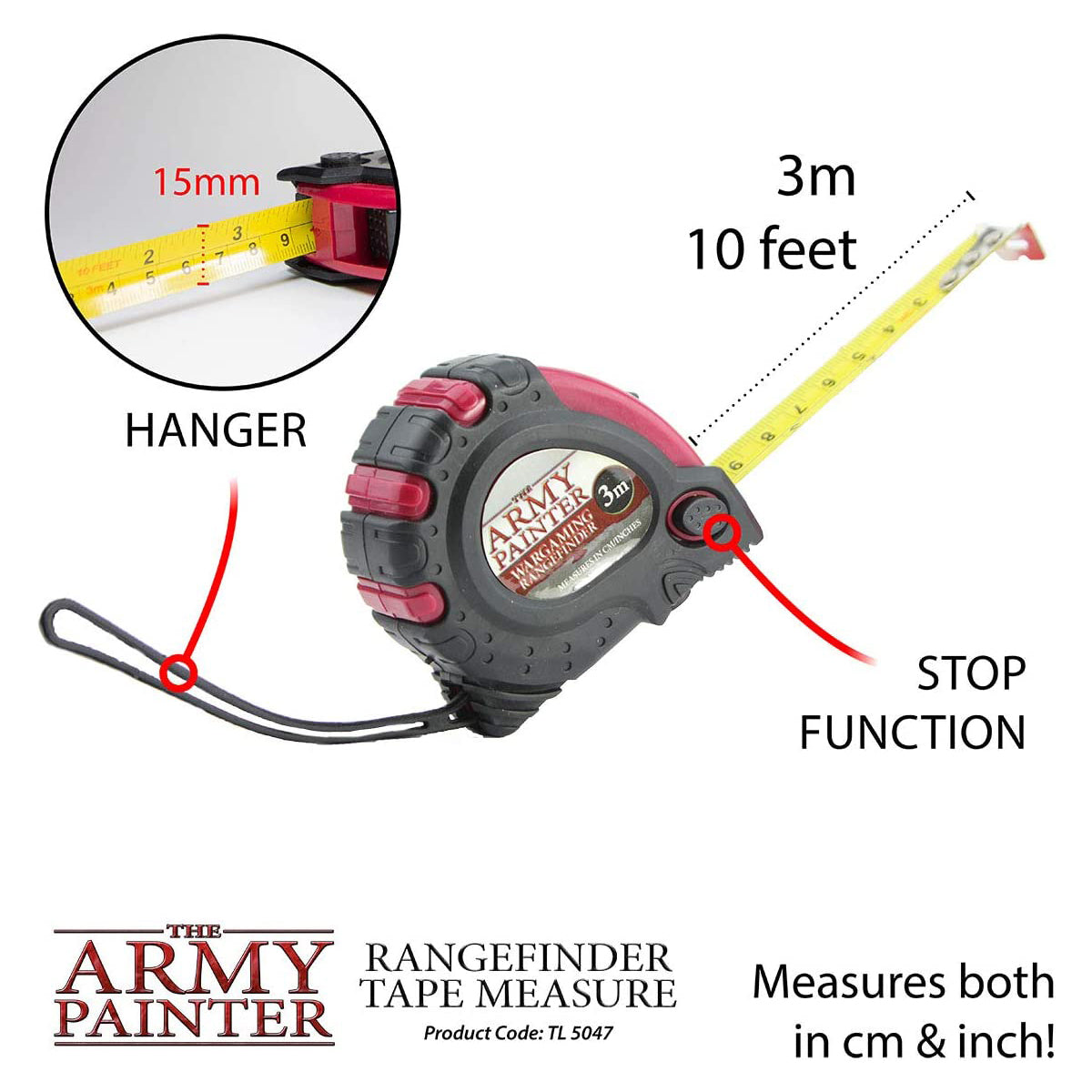 Army Painter Tools - Tape Measure the Rangefinder