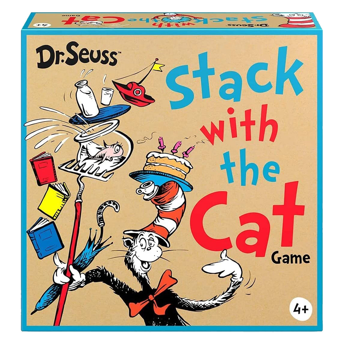 Dr Seuss - Stack With A Cat Board Game