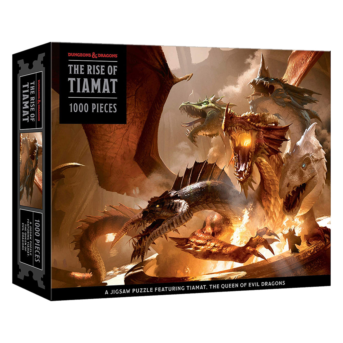 D&D Dungeons and Dragons The Rise of Tiamat Dragon Puzzle