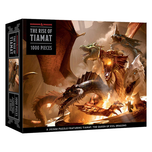 D&D Dungeons and Dragons The Rise of Tiamat Dragon Puzzle