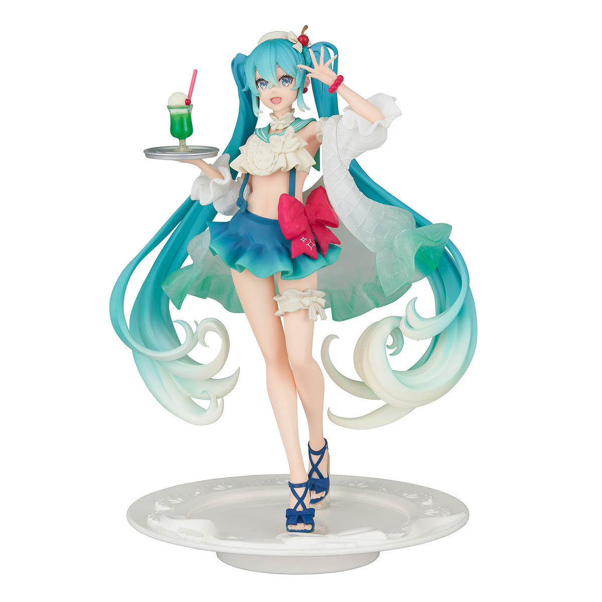Hatsune Miku Exceed Creative Figure Hatsune Miku SweetSweets Series Melon Soda Float