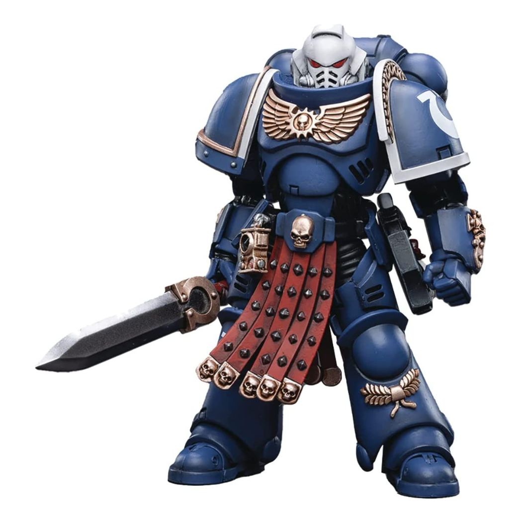 Warhammer Collectibles: 1/18 Scale Ultramarines Primaris Assault Veteran Intercessor