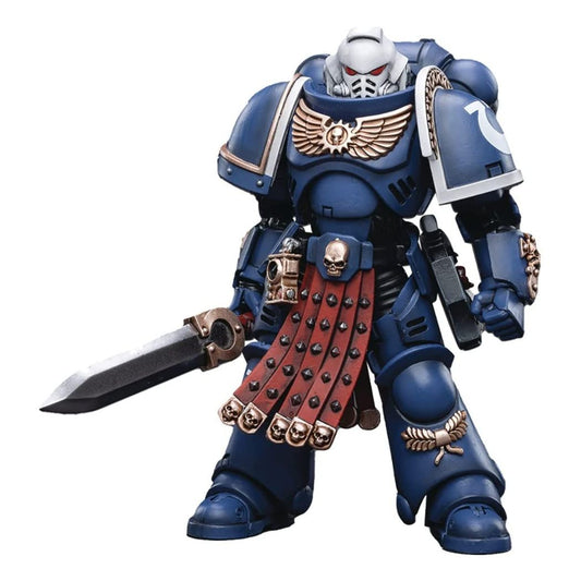 Warhammer Collectibles: 1/18 Scale Ultramarines Primaris Assault Veteran Intercessor