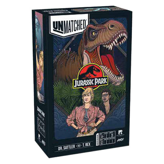Unmatched Jurassic Park Sattler vs T Rex