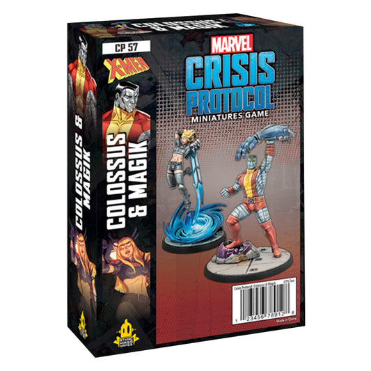 Marvel Crisis Protocol Miniatures Game Colossus and Magik