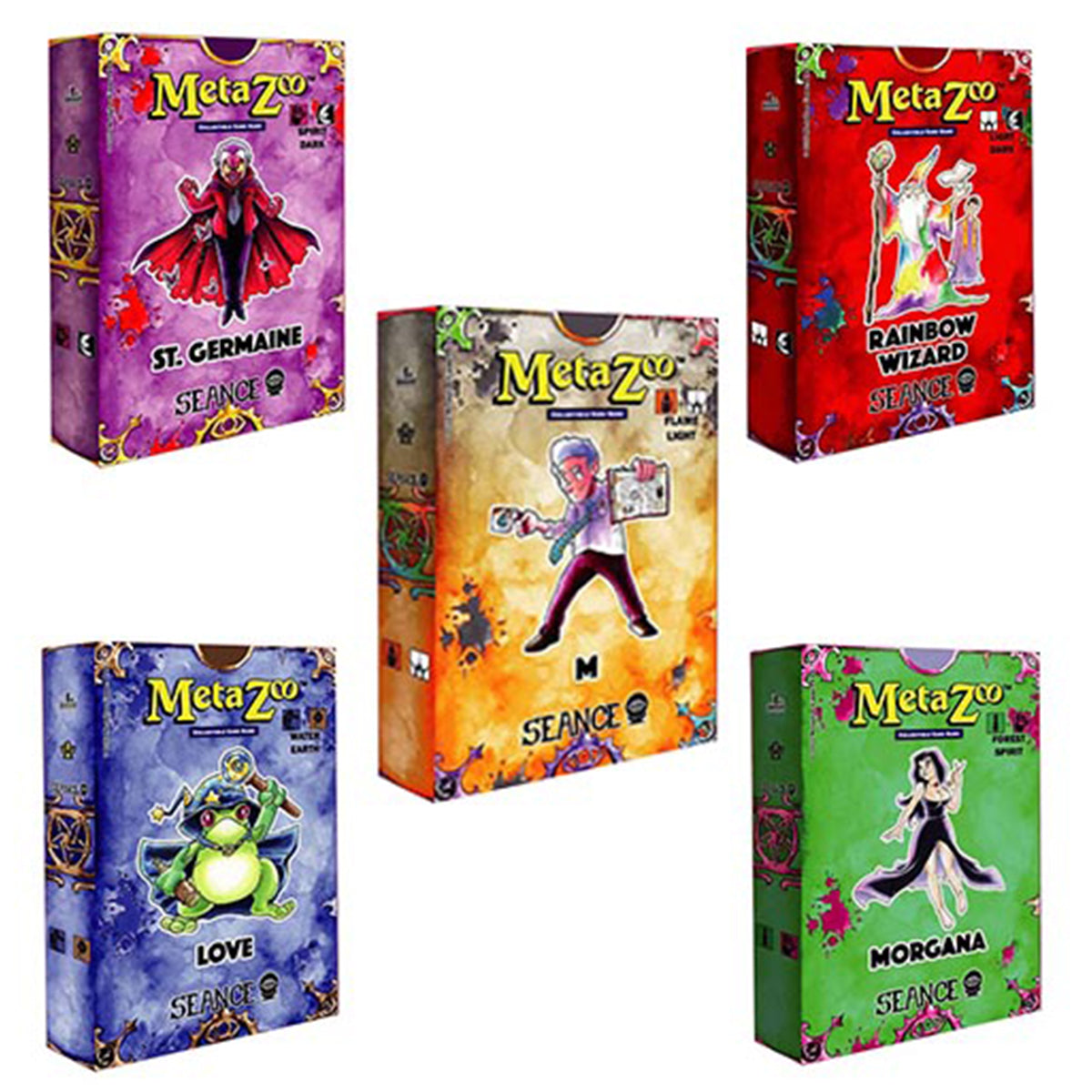 MetaZoo TCG Seance 1st Edition Theme Decks (Set of 5)