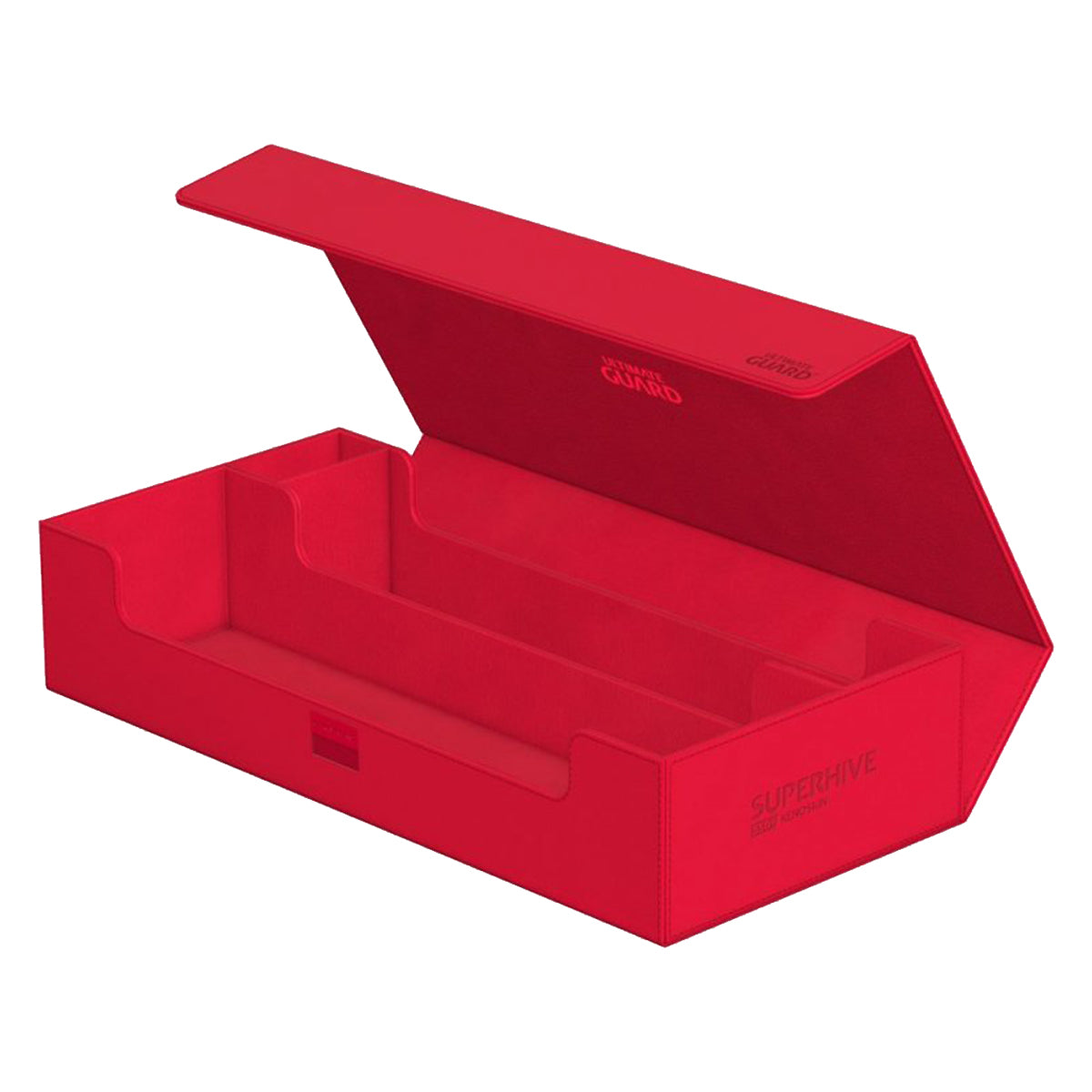 Ultimate Guard Superhive 550+ XenoSkin Monocolor Red Deck Box