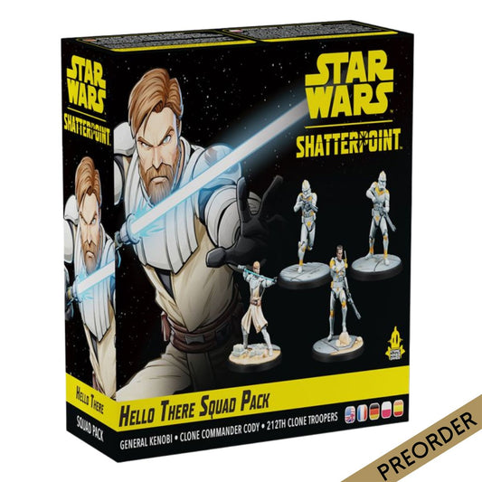 Star Wars Shatterpoint Hello There General Obi-Wan Kenobi Squad Pack