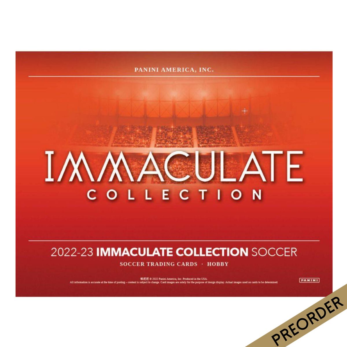 Soccer - 2022/23 Immaculate Soccer Hobby Box Trading Cards