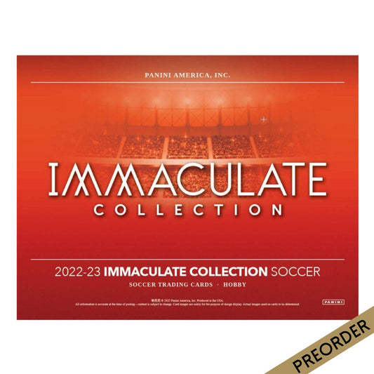 Soccer - 2022/23 Immaculate Soccer Hobby Box Trading Cards