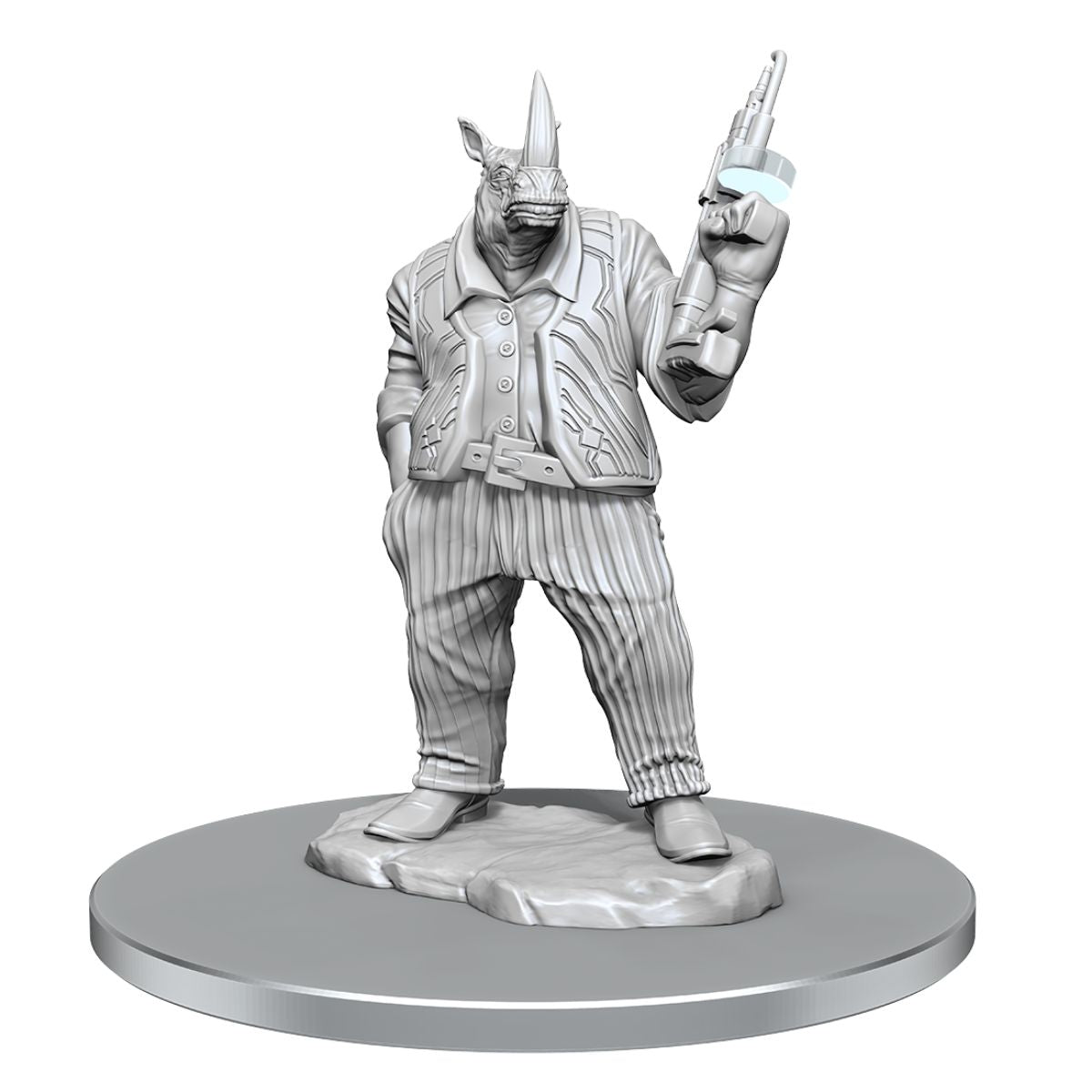 Magic The Gathering Unpainted Miniatures Freelance Muscle and Rhox Pummeler