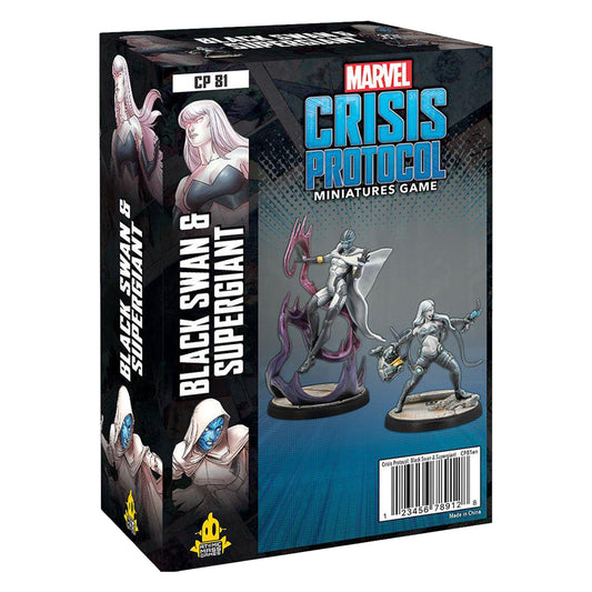 Marvel Crisis Protocol Miniatures Game Black Swan & Supergiant