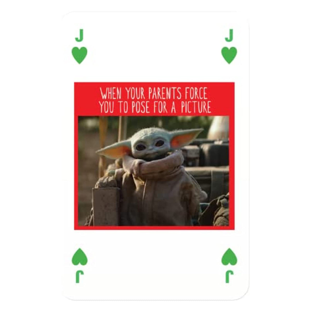 Waddingtons Star Wars The Mandalorian The Child Playing Cards