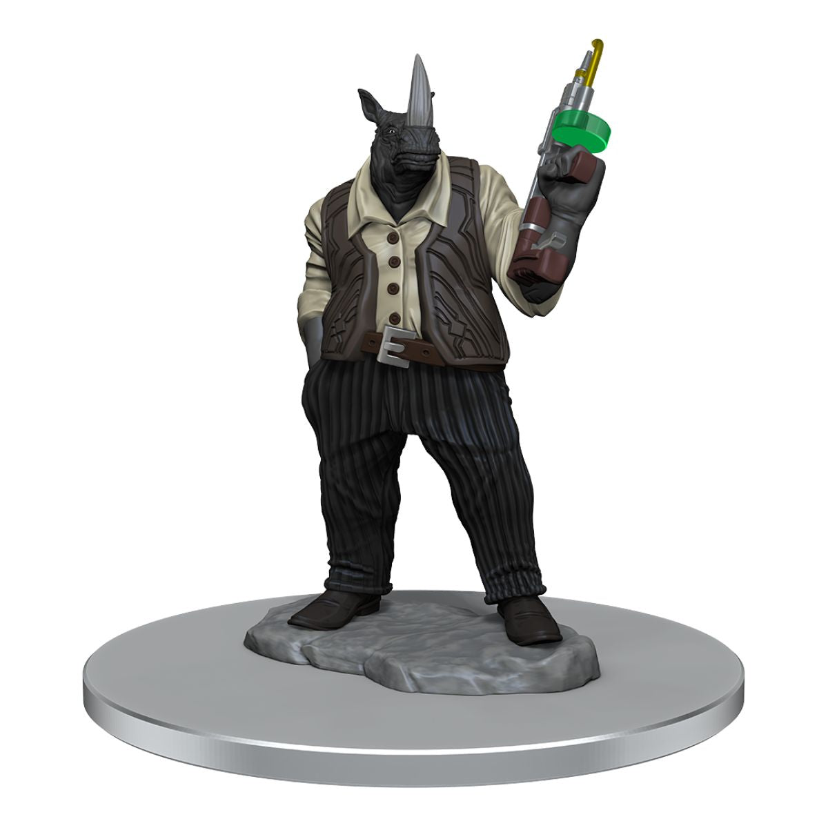 Magic The Gathering Unpainted Miniatures Freelance Muscle and Rhox Pummeler
