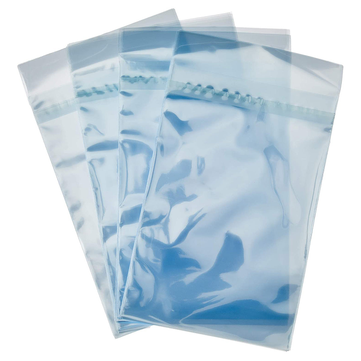 BCW Comic Book Bags Resealable Modern/Current Comic Books (6" 7/8 x 10" 1/2) (100 Bags Per Pack)