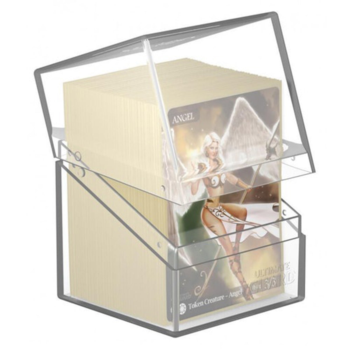 Ultimate Guard Boulder Deck Case 100+ Standard Size Clear Deck Box