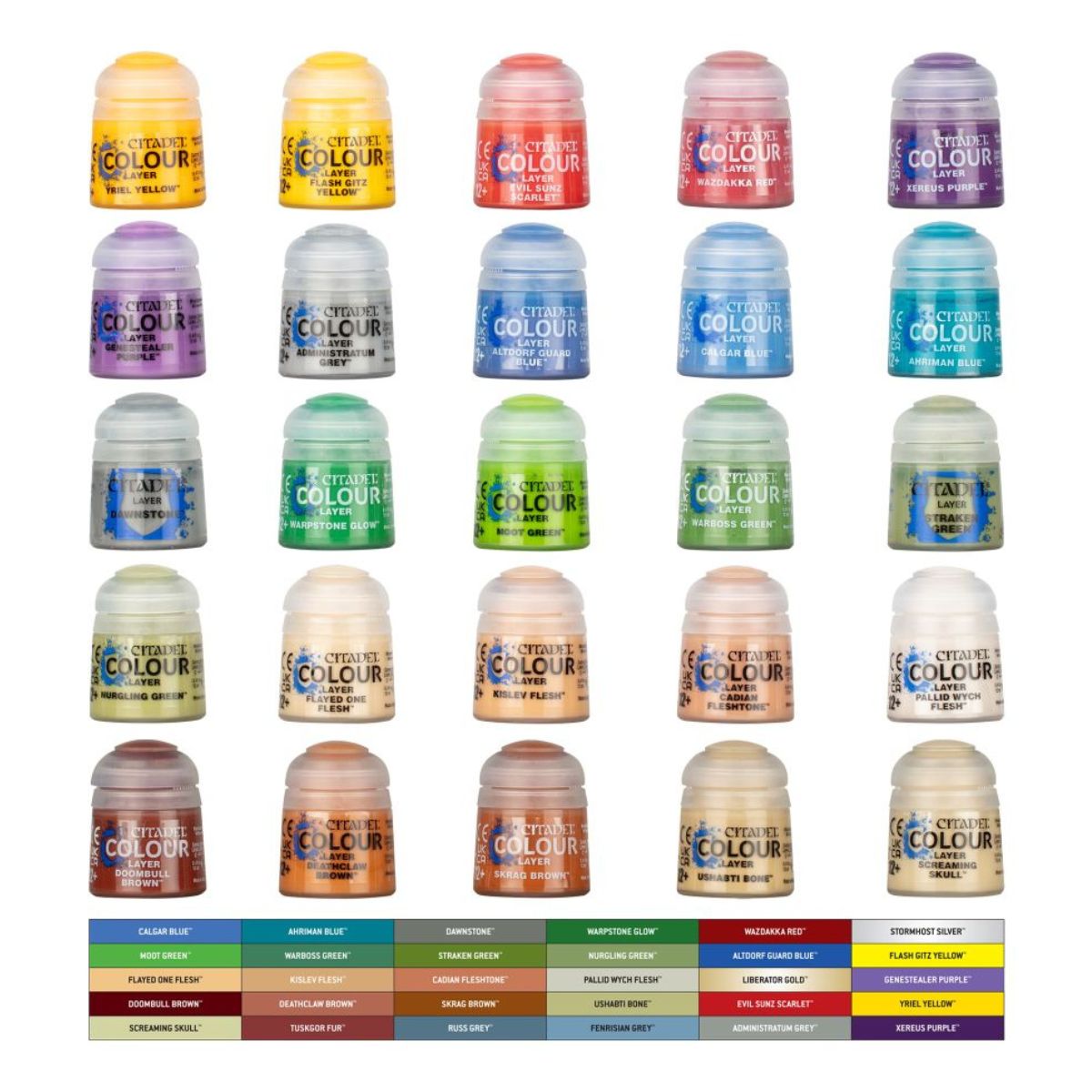 Citadel Parade Ready Paint Set