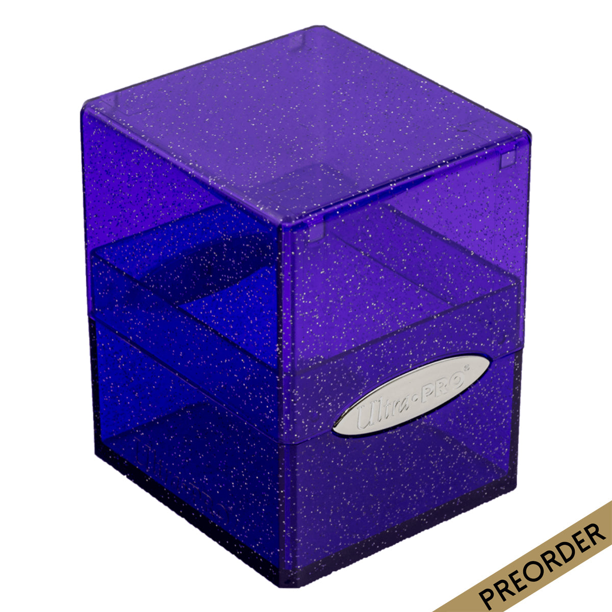 ULTRA PRO Deck Box Satin Cube Glitter - Purple
