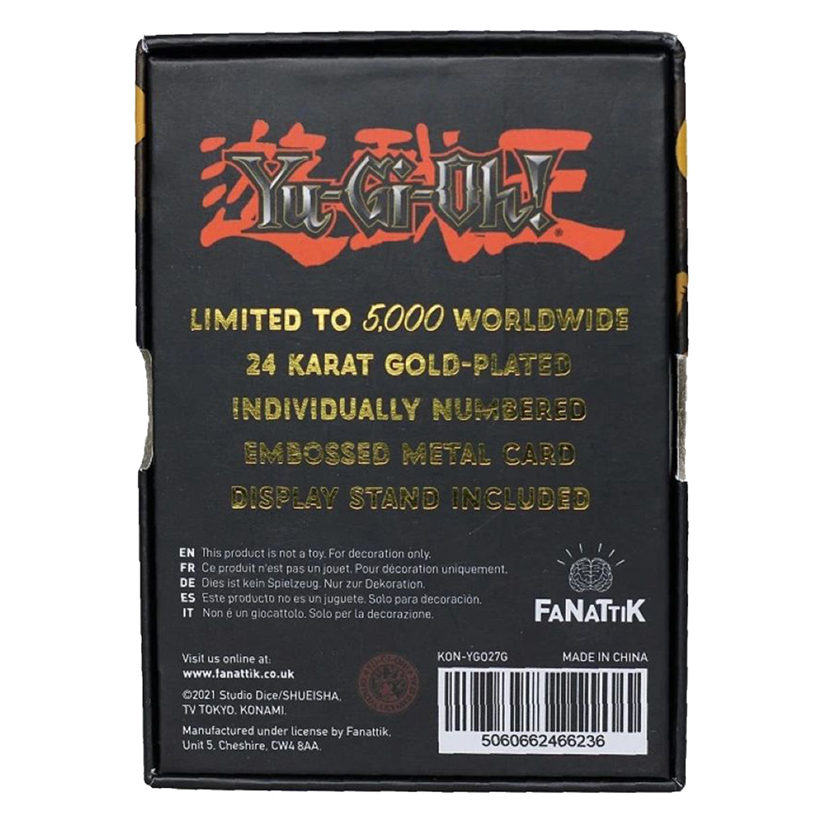 Kuriboh Gold Card YuGiOh