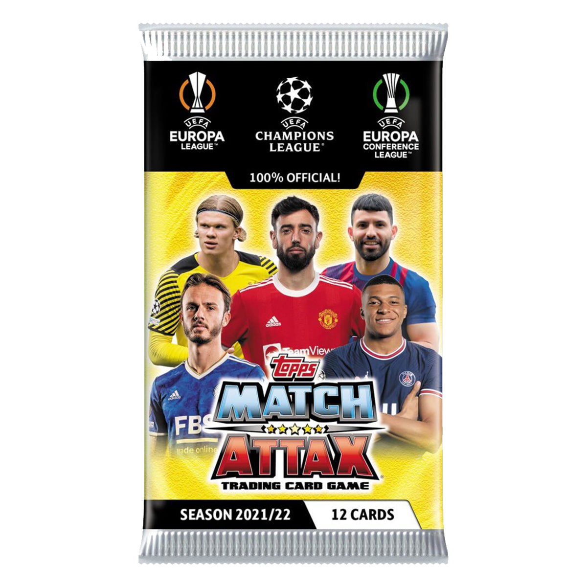 UEFA Champions League 2021/2022 Edition Trading Card Display MATCH ATTAX