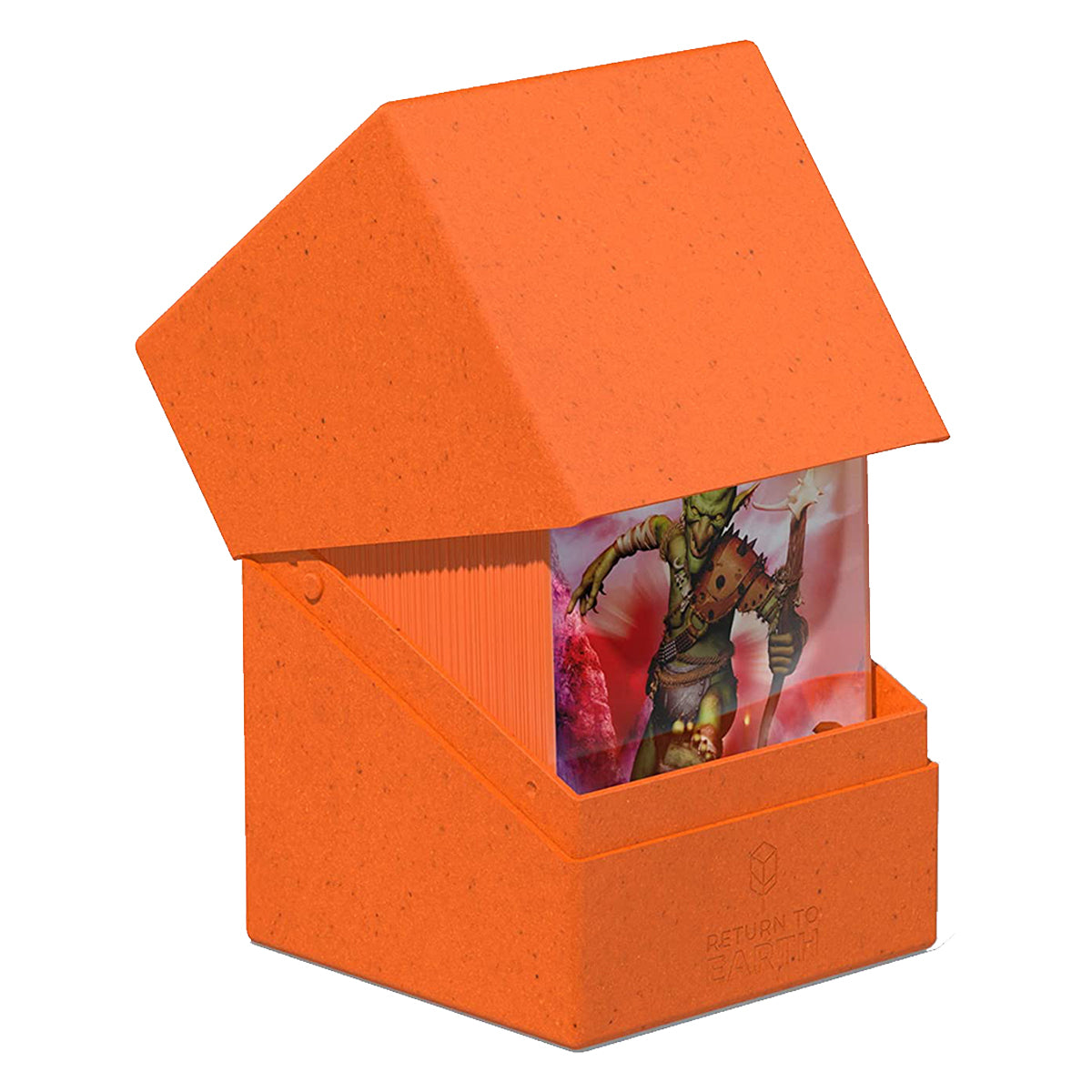 Ultimate Guard Return to Earth Boulder 100 Deck Box Orange