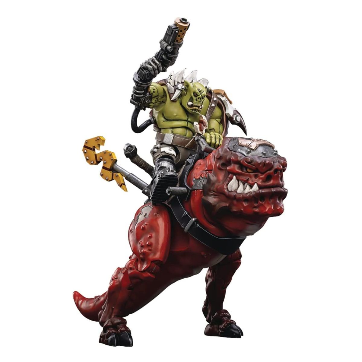 Warhammer Collectibles: 1/18 Scale Orks Squighog Nob On Smasha Squig