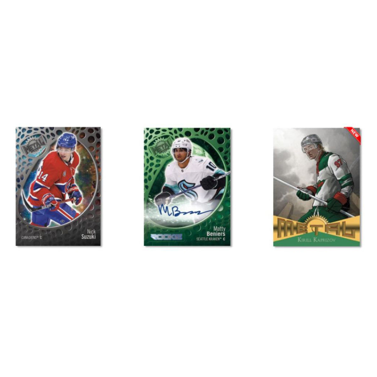 NHL - 2022/23 Skybox Metal Universe Hockey Cards (Display of 15)