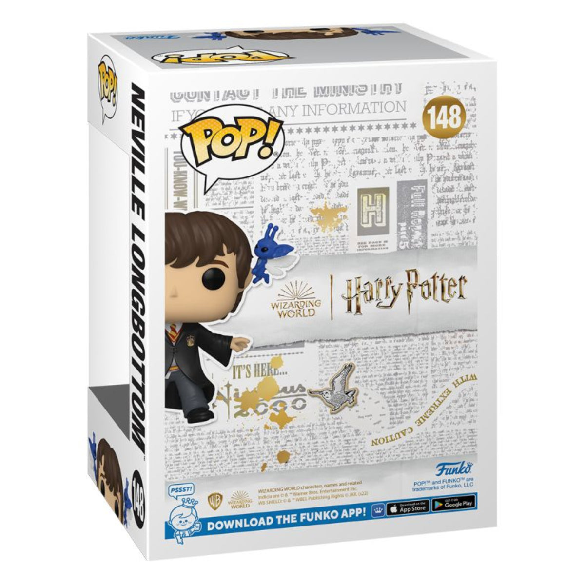 Harry Potter - Neville Longbottom with Pixies NYCC 2022 Pop! Vinyl
