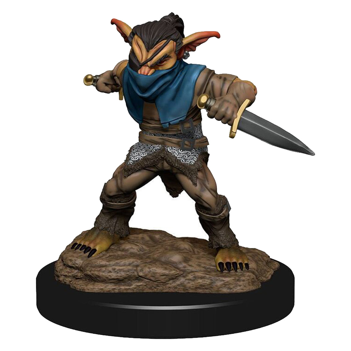 D&D Nolzurs Marvelous Unpainted Miniatures Male Goblin Rogue & Female Goblin Bard