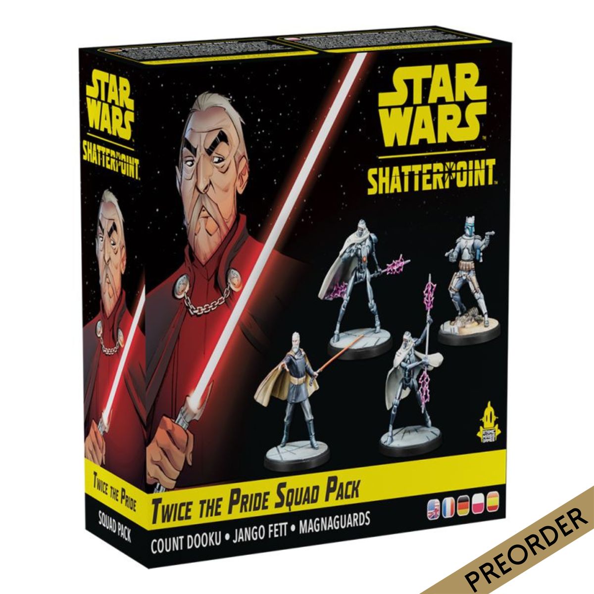 Star Wars Shatterpoint Twice the Pride Count Dooku Squad Pack