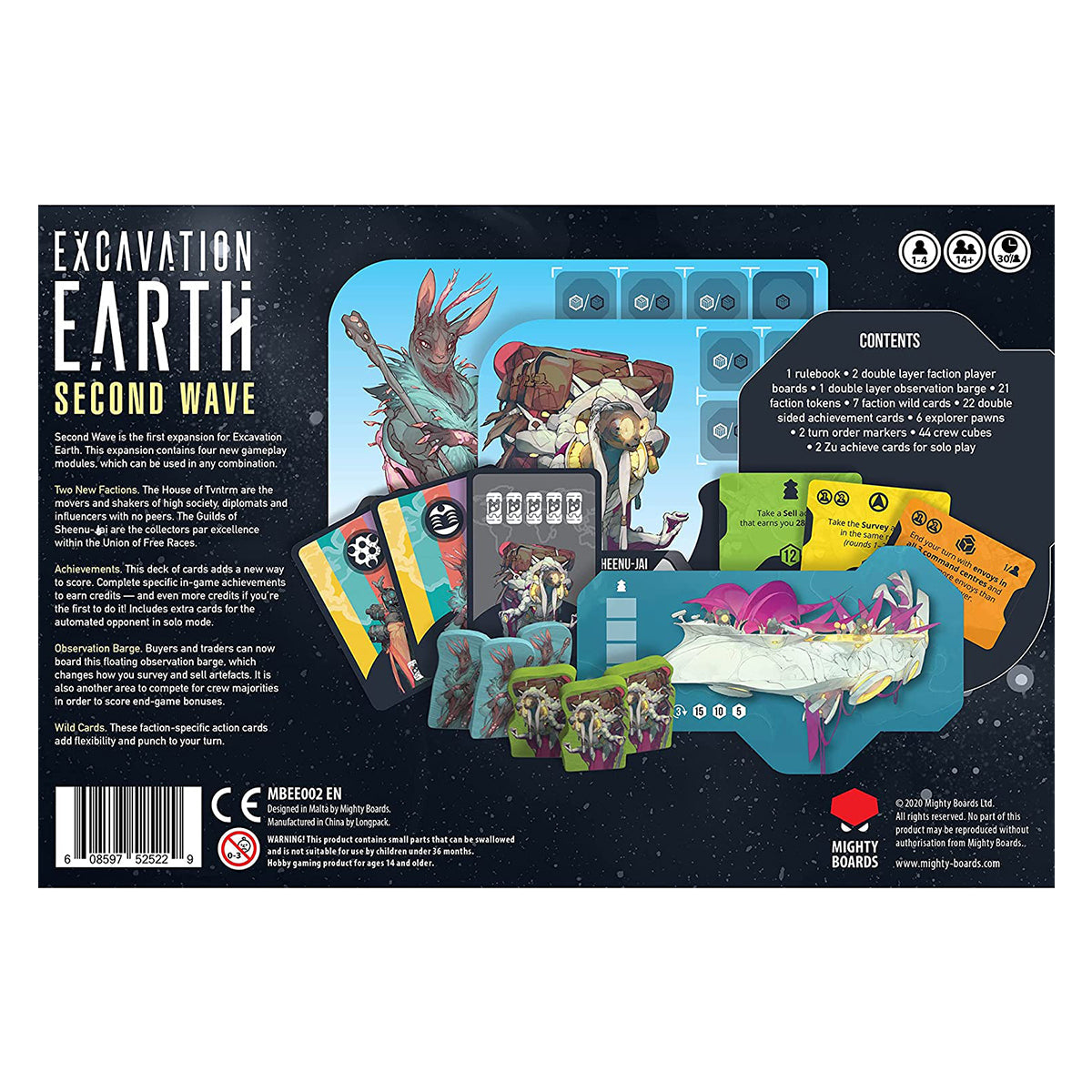 Excavation Earth Second Wave