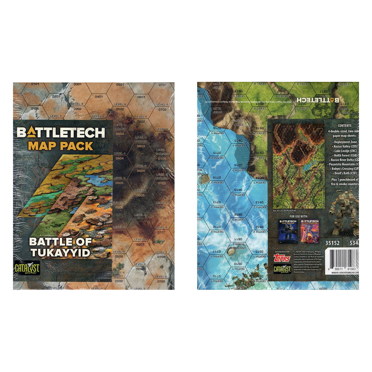BattleTech MapPack Battle For Tukayyid
