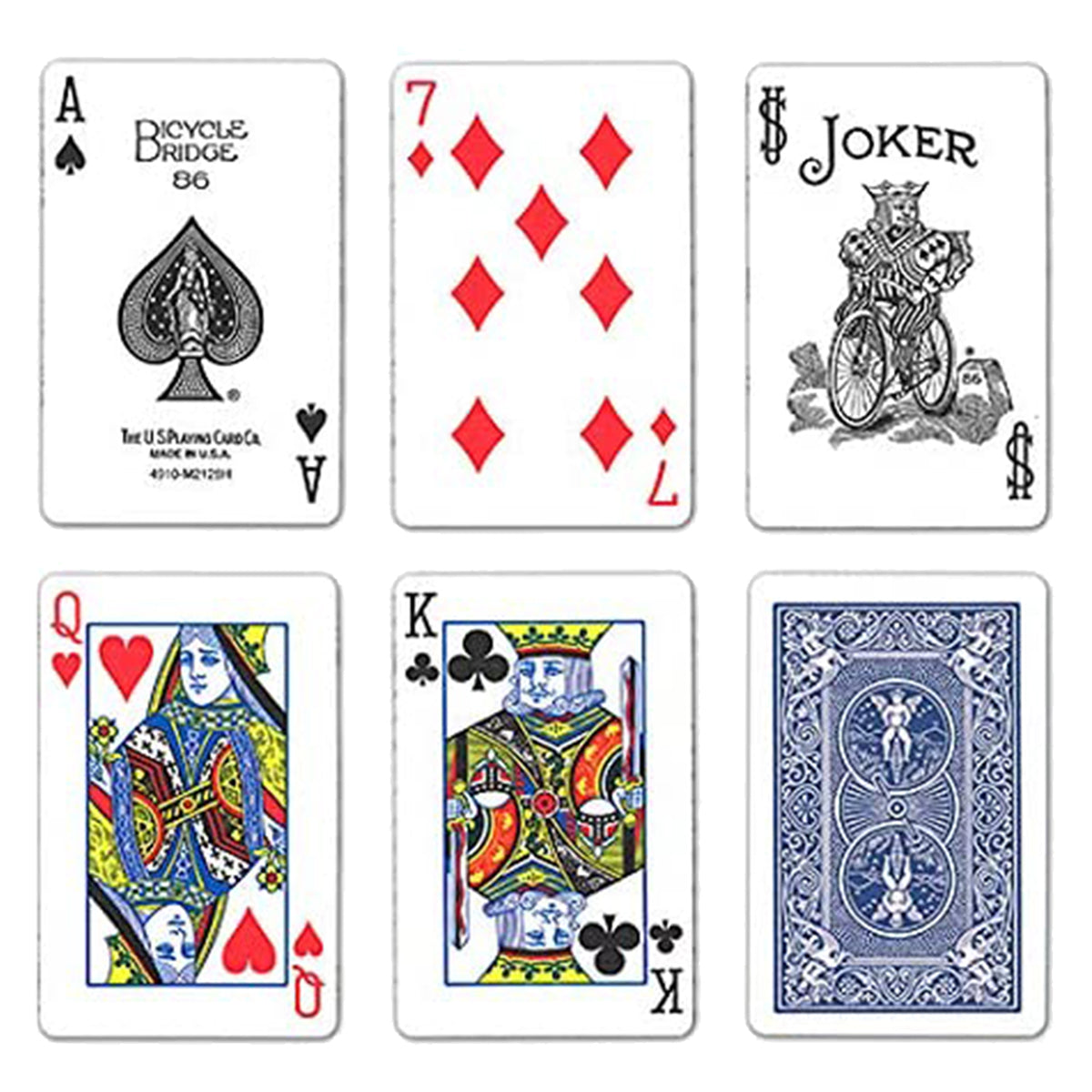 Bicycle Playing Cards Bridge Deck (Random select)