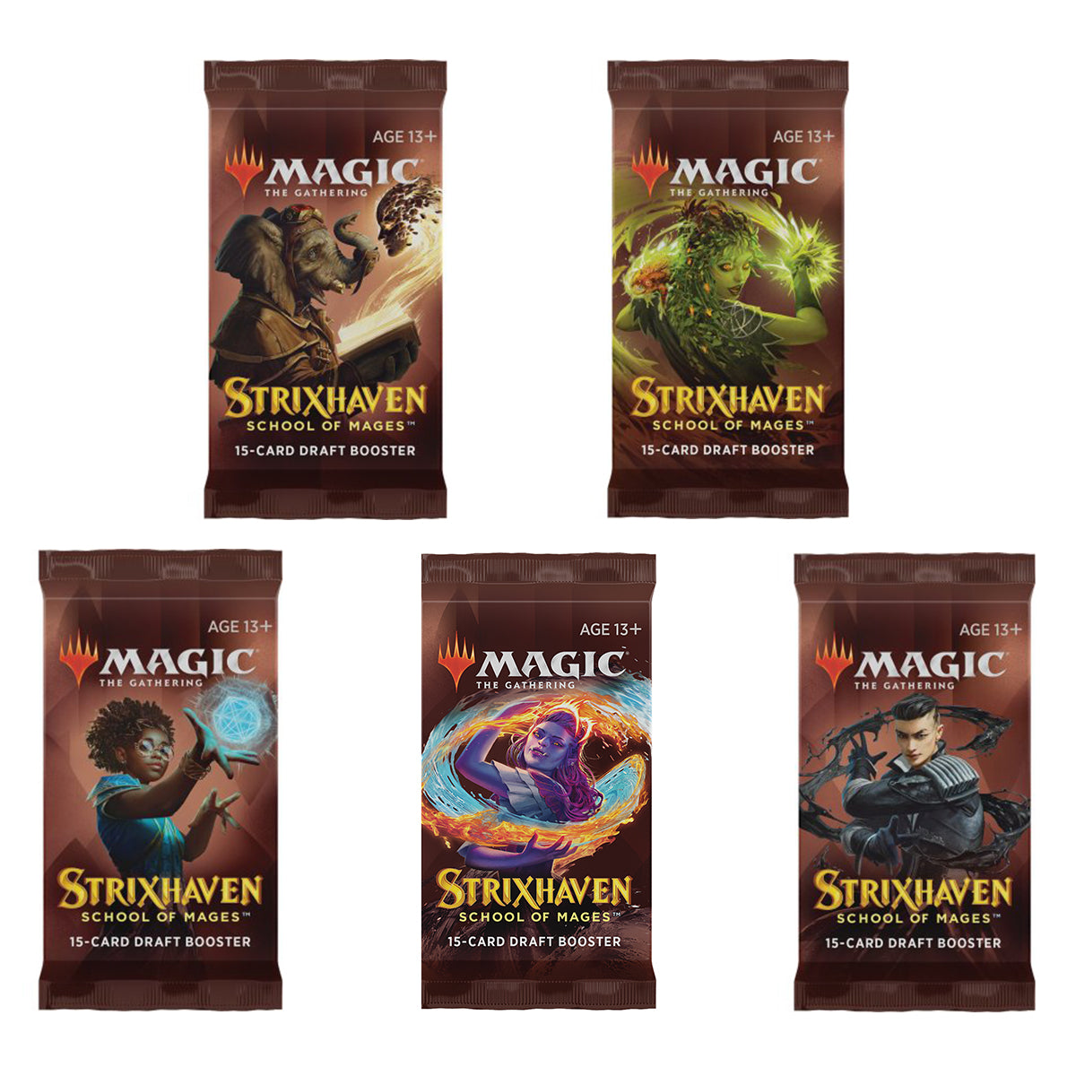 Magic Strixhaven School of Mages Single Draft Booster MTG