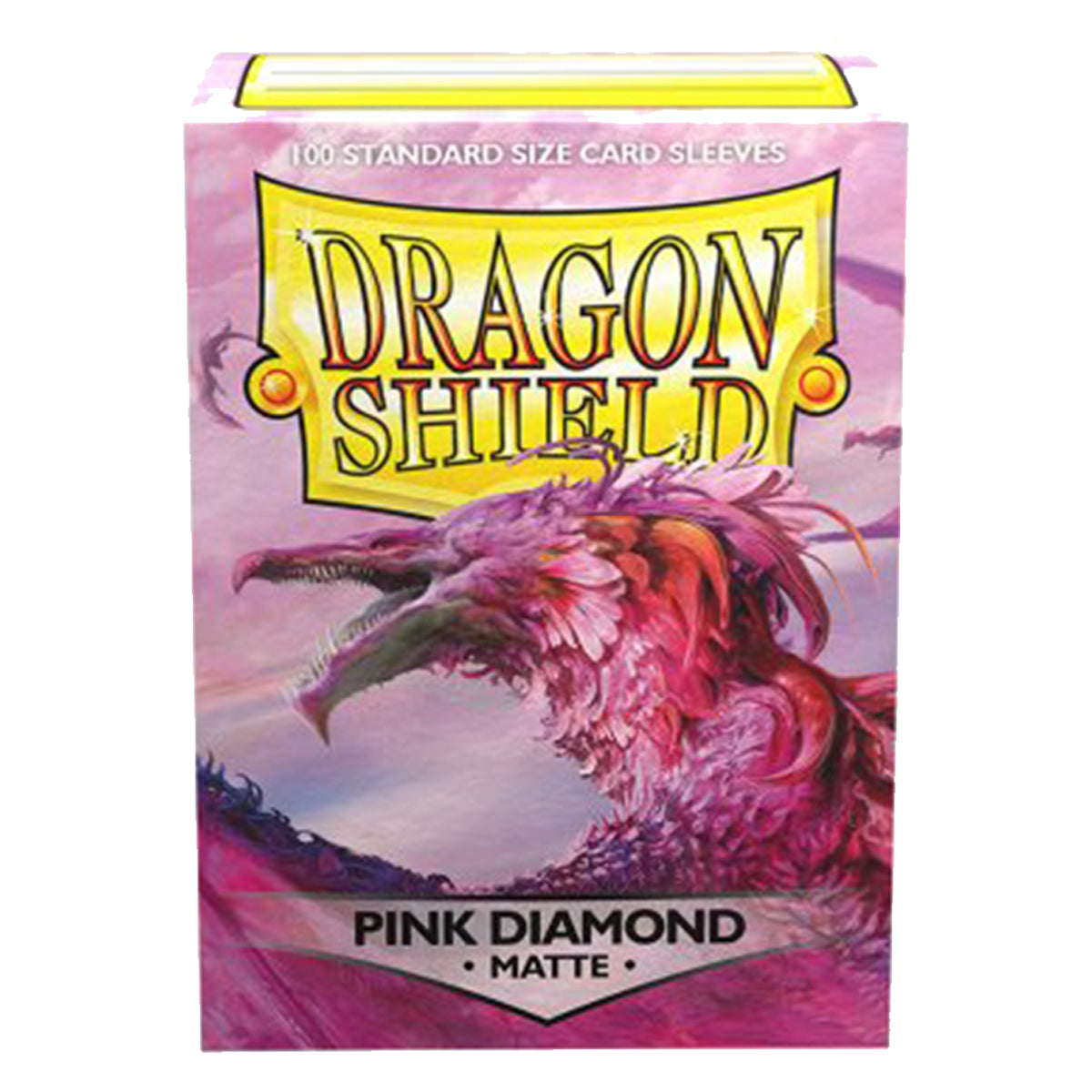 Dragon Shield Standard 100ct Pink Diamond MATTE Sleeves