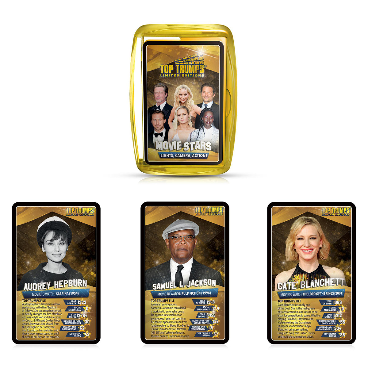 Top Trumps Movie Stars (Limited Editions)
