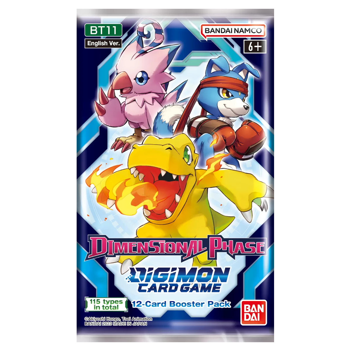 Digimon Card Game Dimensional Phase BT11 Booster Box
