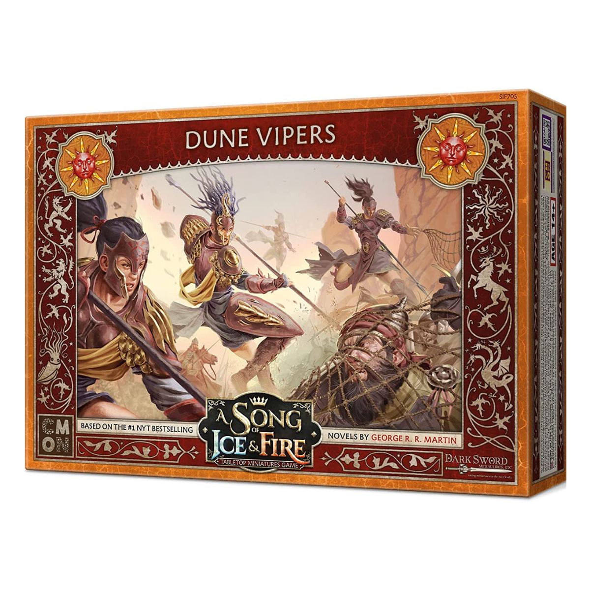 A Song of Ice and Fire TMG - Dune Vipers